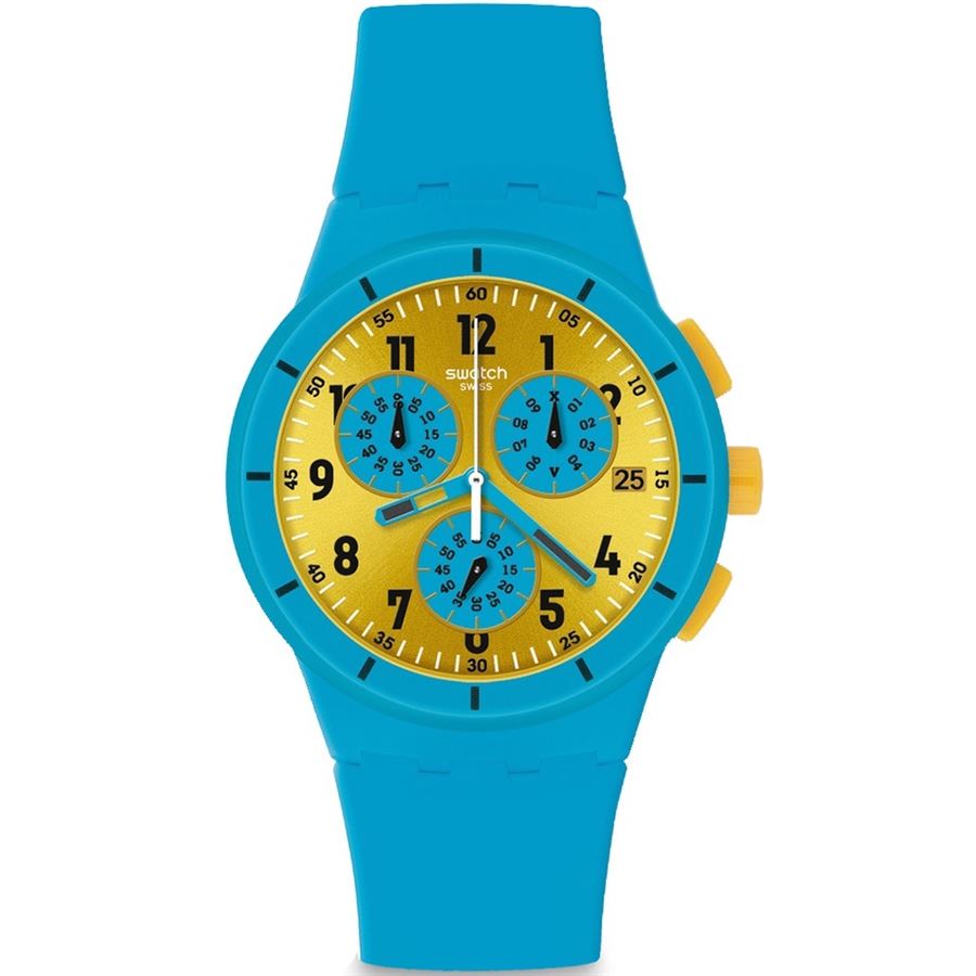 SWATCH SUSS400 Saat Chrono Plastic