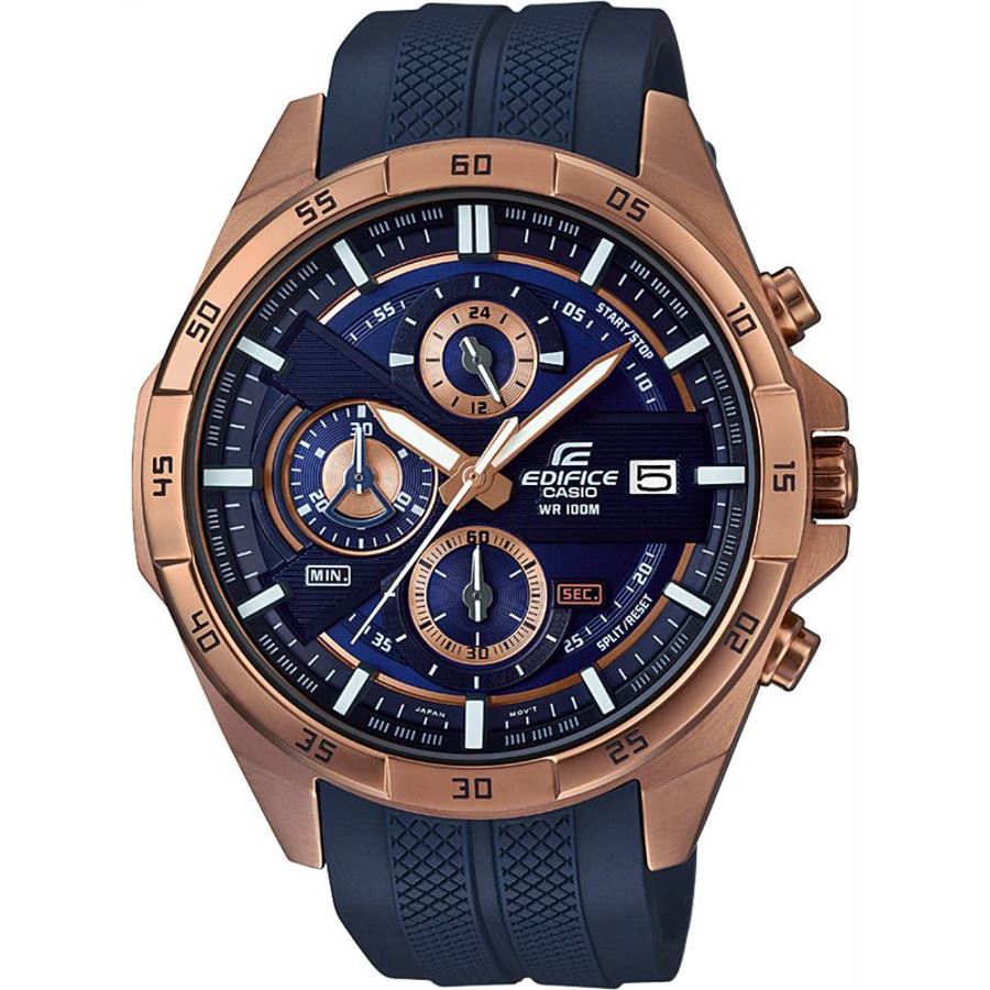 Casio Edifice Efr-556pc-2av Silikon Kordonlu Saat | Gündüz Saat